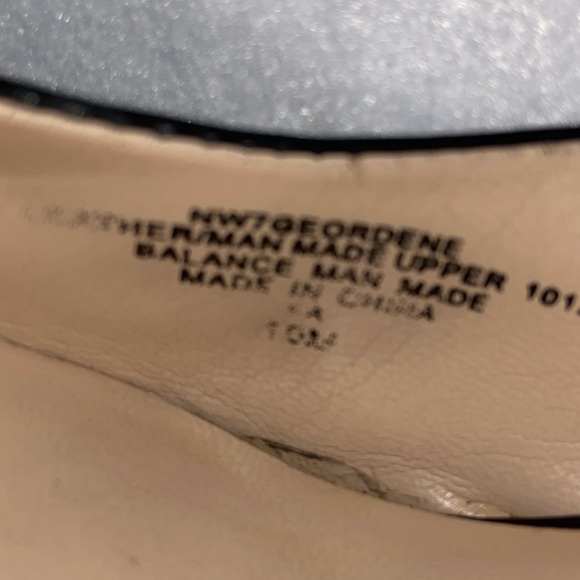 Nine West Leather Sling Back Heels. Size 10M. - Picture 8 of 8